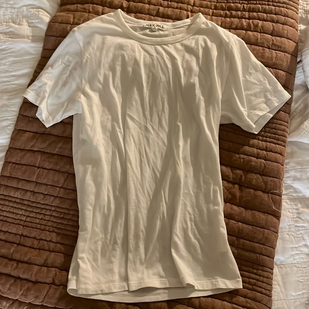 Alex mill white tee